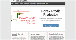 Desktop Screenshot of forexprofitprotector.com